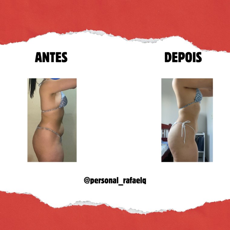 Antes e depois real